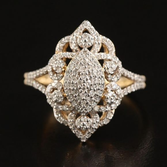 14K 0.41 CTW Diamond Ring - Picture 3 of 6